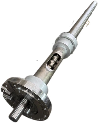 38CrMoAIA Single Screw Barrel For Recycling Granulation Extruder Machine