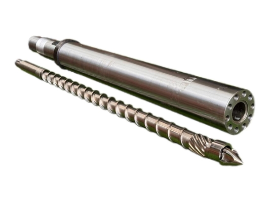 38CrMoAIA Ø20-Ø400 Injection Molding Screw Barrel For Automatic Machine
