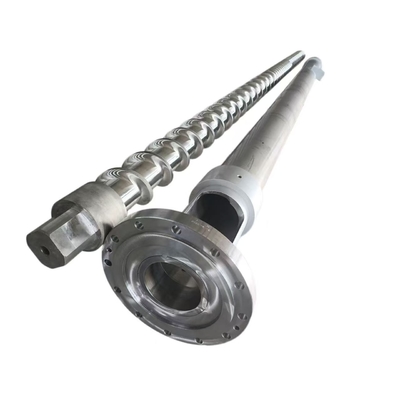 Nitriding Treatment Single Screw Barrel Ra 0.4um For Granulation Extruder Machine