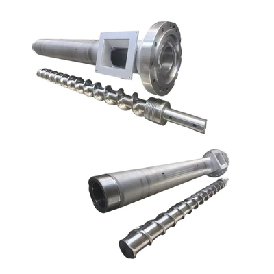 Nitriding Single Screw Barrel For Extrusion Machine / Squeezer Machine Barrel
