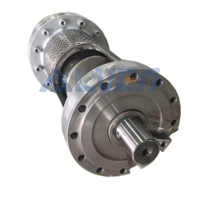 Squeezer Machine Extrusion Screw Barrel For Recycling Agricultural Plastic Film After Cleaning