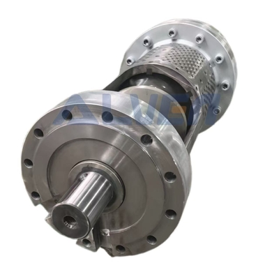 Alloy Steel Nitrided Layer 950HV Squeezer Screw Barrel Plastic Extruder Screw Barrel