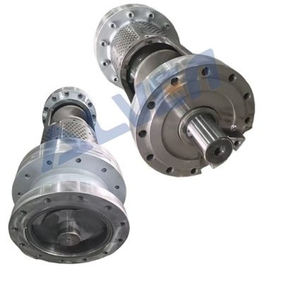 Squeezer Screw Barrel 0.015mm Straightness And 0.5-0.8mm Nitrided Layer Thickness For Plastic Extrusion