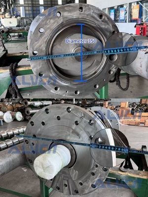 High Efficiency Durable Extruder Screw Barrel With 0.5-0.8mm Nitrided Layer Thickness