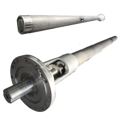 Straightness 0.015mm 40CrMo Screw Barrel Set  For Granulator 300-8000mm Length 38CrMoAlA