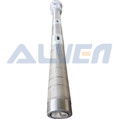3-5 Heating Zones Alloy Steel Screw Barrel For Extrusion 38CrMoAlA Base Materials