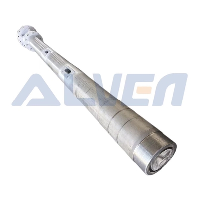 Industrial Grade Extruder Screw Barrel With Bimetallic Treatment HRC58-62 Hardness 3-5 Heating Zones