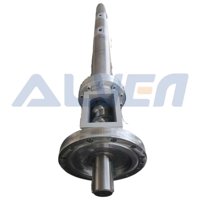 3-5 Heating Zones Alloy Steel Screw Barrel For Extrusion 38CrMoAlA Base Materials