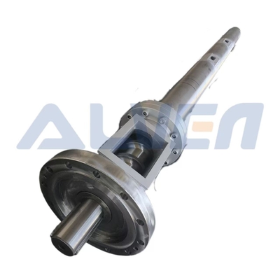 PP PE PET Extrusion Screw And Barrel With Base Material 38CrMoAlA And Quenching Hardness HRC55-62