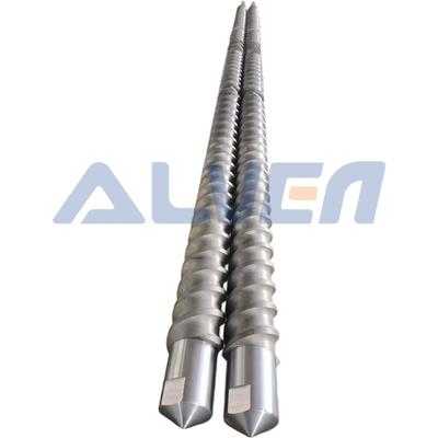 Parallel Twin Screw Extruder Screw Segment/Extruder Twin Screw Barrels PLC