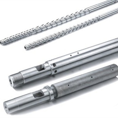 Nitriding Treatment Injection Screw Barrel Made of Alloy Steel for Smooth and Accurate Processing