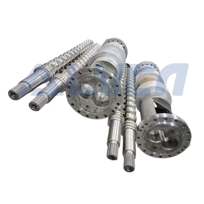SKD61 Parallel Twin Screw Barrel with Nitriding Hardness ≥950HV