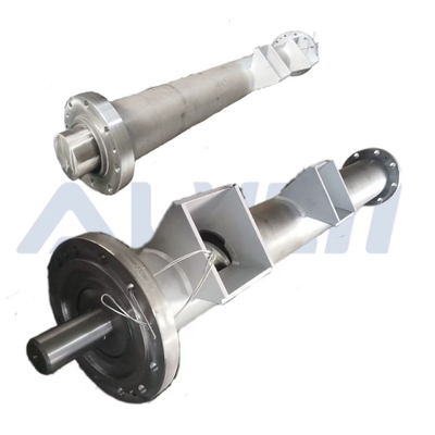 Bimetallic Screw Barrel Ra0.4 for Plastic Extrusion HRC55-62 Hardness