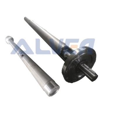 Extruder Screw Barrel 38CrMoAlA Alloy Steel HRC58-62 Hardness
