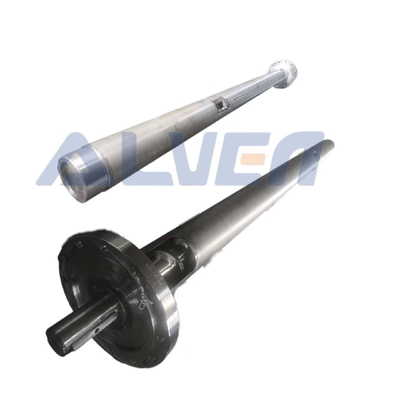 Extruder Screw Barrel HRC58-62 Alloy Steel 2.0-3.0mm for PP/PE/PET