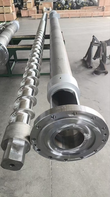 Nitrided Extruder Screw Barrel 2.0-3.0mm Alloy Depth HV900-1000 Hardness