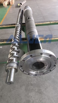 Nitrided Extruder Screw Barrel 2.0-3.0mm Alloy Depth HV900-1000 Hardness