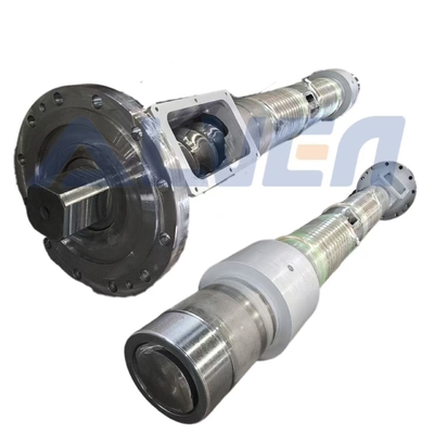 Bimetallic Extruder Screw Barrel HRC58-62 for PP/PE/PET Extrusion