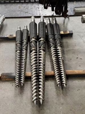 38CrMoAlA Twin Screw Barrel for PVC Extrusion HRC55-62 Hardness