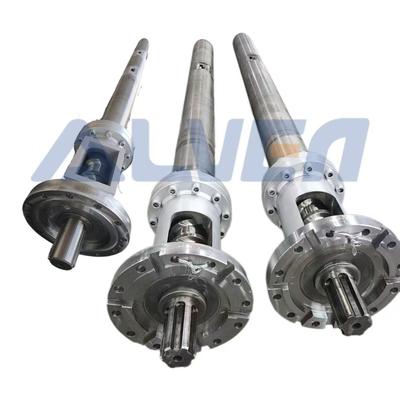 Xi lanh trục vít đùn gia công chính xác với lỗ thông hơi để xả khí và vật liệu nền tùy chỉnh