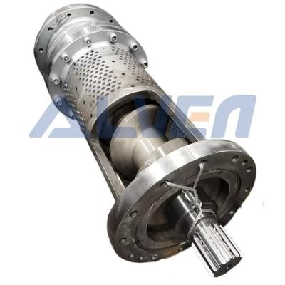 Nitriding/Bimetallic Treatment Extruder Screw and Barrel with 0.5-0.8mm Nitrided Layer Thickness and 0.015mm Screw Straightness