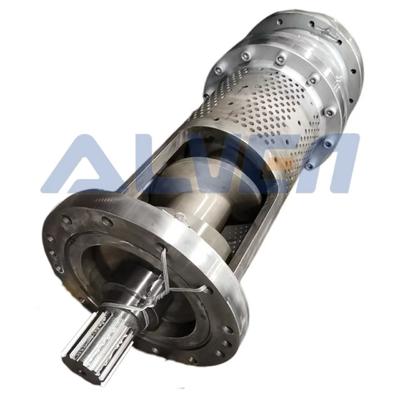 ≥950HV 질화층 경도 0.5-0.8mm 두께 및 ≤2 취성을 가진 고정밀 압출기 스크류 및 배럴