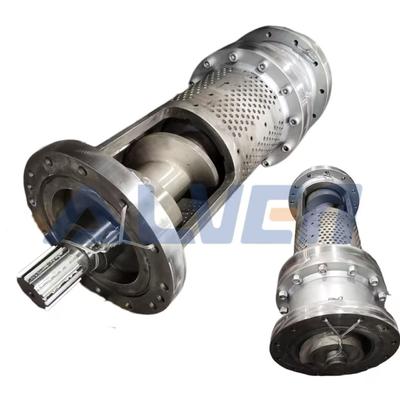 Hochleistungs-Squeezer-Schneckenrohr mit nitrierter Schichtdicke 0,5-0,8 mm, Sprödigkeit ≤2 und Rohrlaufgenauigkeit 0,015 mm