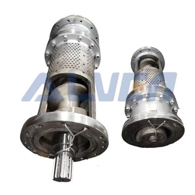 Long-Lasting Nitriding Extruder Screw Barrel for Plastic Film Washing and Dewatering Process with 0.015mm Straightness