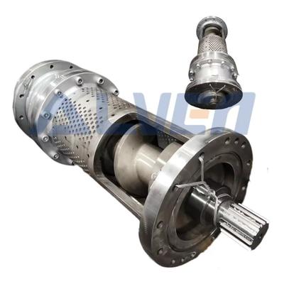 HRC58-62 Hardheid Bimetalen Schroefcilinder met Genitreerde Laag Ruwheid Ra0.4 en ≥950HV Hardheid voor Plastic Film Wassen